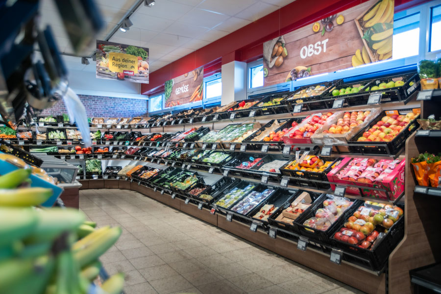Obst und Gemueseabteilung