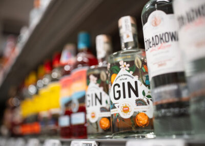 Spirituosenabteilung